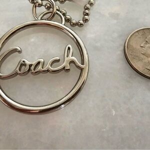 RARE Coach Y2K Silver Bag Charm
